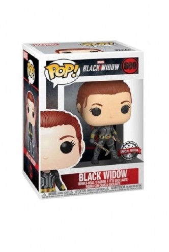 Pop! Marvel: Black Widow - Black Widow (Grey Suit) Ex