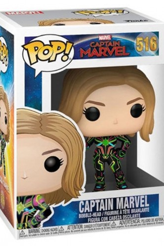 Pop! Marvel: Captain Marvel - Captain Marvel w/ Neon Suit