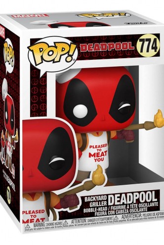 Pop! Marvel: Deadpool 30th - Backyard Griller Deadpool