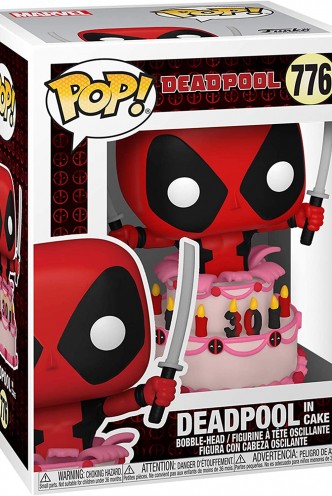 Pop! Marvel: Deadpool 30th - Deadpool in Cake