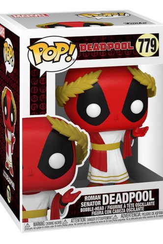 Pop! Marvel: Deadpool 30th - Roman Senator Deadpool