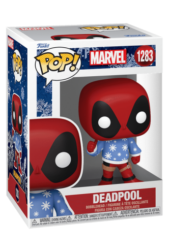 Pop! Marvel: Holiday - Deadpool w/ Ugly Sweater 