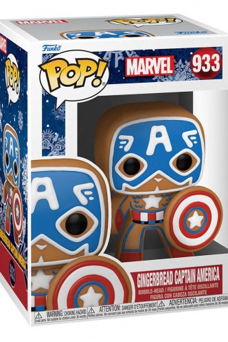 Pop! Marvel: Holiday - Gingerbread Captain America