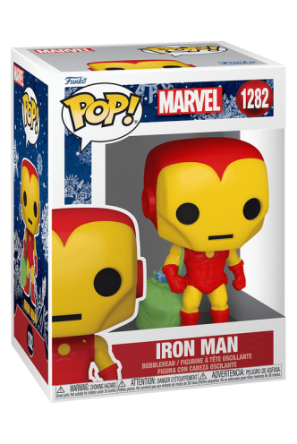 Pop! Marvel: Holiday - Iron Man w/ Bag