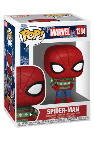 Pop! Marvel: Holiday - Spider-Man w/ Ugly Sweater 