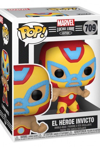 Pop! Marvel: Luchadores - El Héroe Invicto (Iron Man)