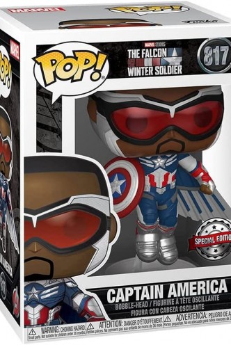 Pop! Marvel: The Falcon & Winter Soldier - Captain America Ex