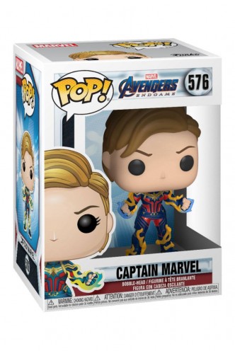 Pop! Marvel: Vengadores Endgame - Capitana Marvel w/ New Hair