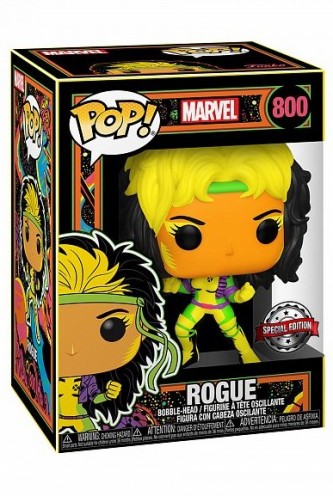 Pop! Marvel: X-Men Classic - Rogue (Black Light) Ex