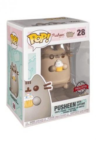 Pop! Pusheen - Pusheen w/ Cupcake Ex