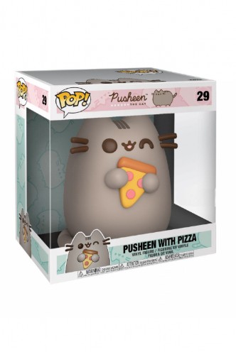 Pop! Pusheen - Pusheen w/Pizza 10" Ex