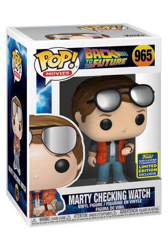 Pop! Regreso al Futuro - Marty McFly mirando el reloj SDCC2020