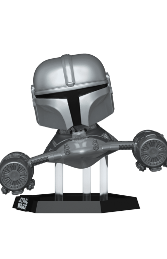 Pop! Ride DLX: The Mandalorian  in N-1 Starfighter w/ R5-D4