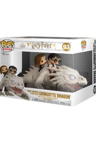 Pop! Ride:Harry Potter -Gringotts Dragon w/ Harry, Ron, & Hermione