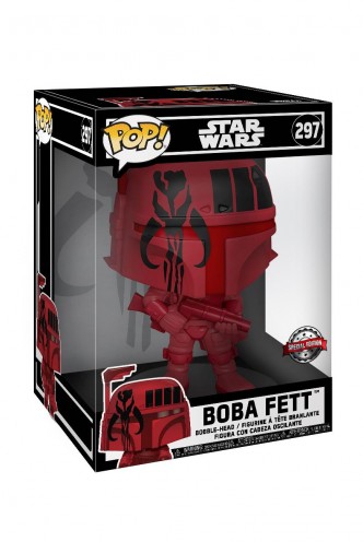 Pop! Star Wars - Boba Fett 10" (Red) Ex