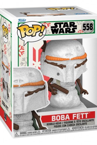 Pop! Star Wars: Holiday - Boba Fett (Snowman)