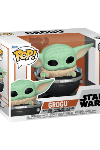 Pop! Star Wars: The Mandalorian - Grogu w/ Prama