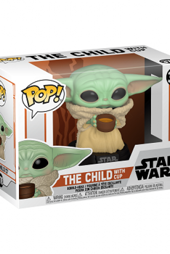 Pop! Star Wars: The Mandalorian - The Child w/ Cup (Baby Yoda)