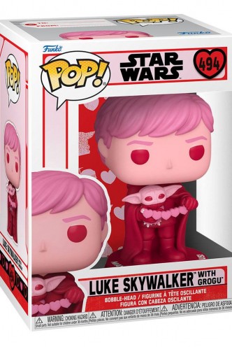 Pop! Star Wars: Valentines - Luke & Grogu 
