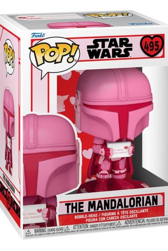 Pop! Star Wars: Valentines - Mandalorian 