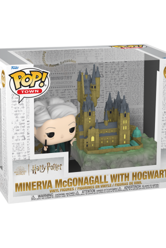 Pop! Town Deluxe: Harry Potter - CoS 20th - Minerva w/Hogwarts