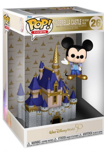 Pop! Town: Disney World 50 Anniversary - Castle & Mickey