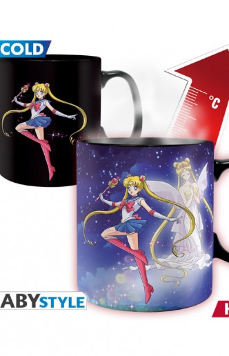 Sailor Moon - Mug Heat Change Sailor & Chibi