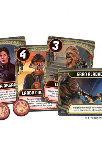 Star Wars Palacio de Jabba Cards Game