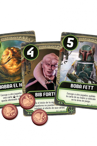 Star Wars Palacio de Jabba Cards Game