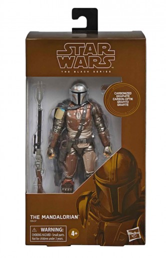 Star Wars: The Mandalorian - Carbonized Collection Figura Black Series