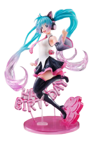 Vocaloid - Hatsune Miku Figure Birthday Happy Cat Ver. Taito