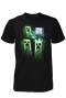 Minecraft Camiseta "Three Creeper Moon"