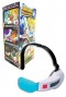 Dragon Ball Z - Saiyan Scouter (BLUE LENS) Goku + 2 CARDS ¡SOUND!