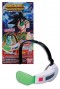 Dragon Ball Z - Saiyan Scouter (GREEN LENS) Ginyu + 2 CARDS ¡SOUND!