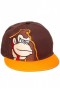 Nintendo Donkey Kong Brown Flex Fit Hat / Cap