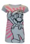 Camiseta - Super Mario Bros. "Rosa/Gris" Chica