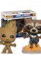 Pop! Movies: Guardianes de la Galaxia Vol. 2 - Young Groot y Rocket Blasting Pack 2