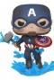 Pop! Marvel: Avengers Endgame-Captain America w/Broken Shield & Mjölnir