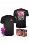 Camiseta Pop! Tee Marvel Black Light Set de Minifigura y Camiseta Spiderman