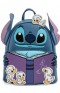 Loungefly - Lilo & Stitch - Mini Mochila Stitch Story Time Duckies