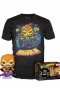 Camiseta Pop! Tees Animated Spiderman  Hobgoblin Set de Minifigura y Camiseta (GITD) Ex