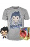 Dragon Ball Z Pop! & Tee Box Vegeta (Metallic) Ex