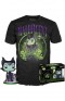 Camiseta Pop! Tees Villains Maleficent (DGLT) Set de Minifigura y Camiseta Ex