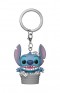 Pop! Keychain: Disney: Lilo & Stitch - Stitch in Bathtub