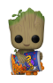 Pop! Marvel: I Am Groot - Groot w/ Cheese Puffs