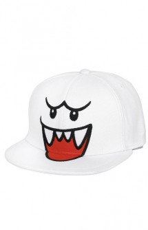 Nintendo - White, Boo Flex Cap