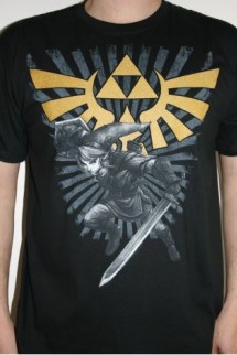 The Legend of Zelda Link T-Shirt Black