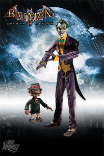 Batman Arkham Asylum Series 1 Action Figure The Joker with Scarface 17 cm