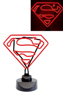 DC Comics Neon Light Superman 23 x 30 cm