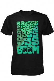 Minecraft Camiseta "SSS BOOM!"